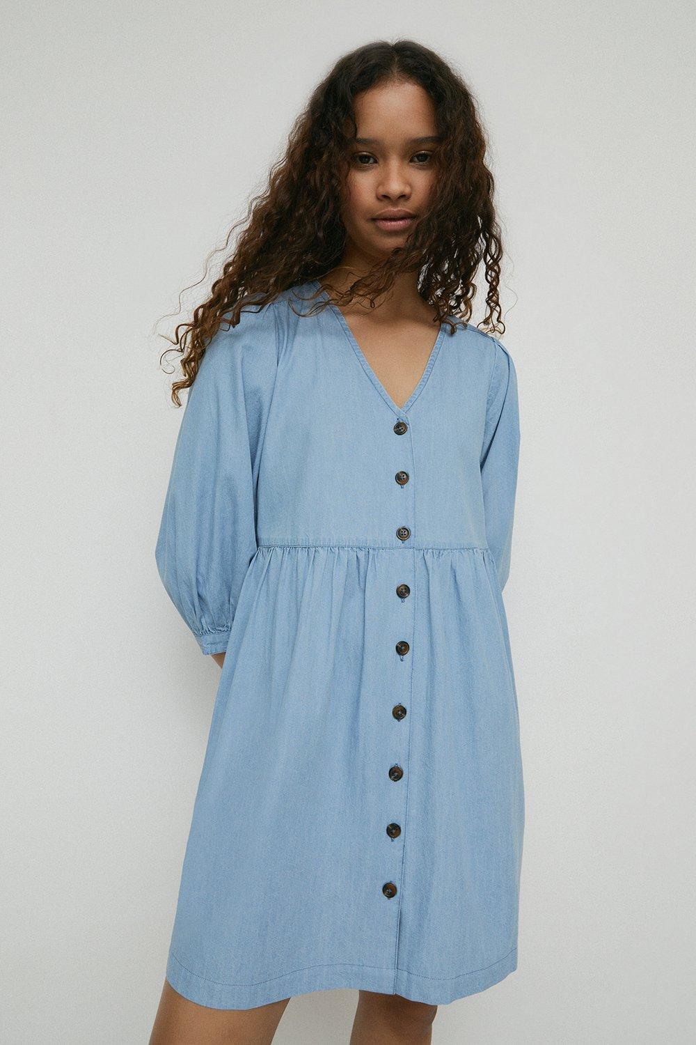 Warehouse smock outlet dress